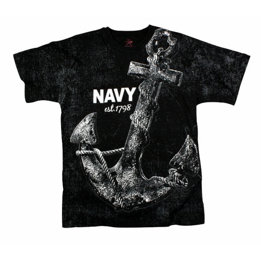 T-shirt - NAVY ANCHOR