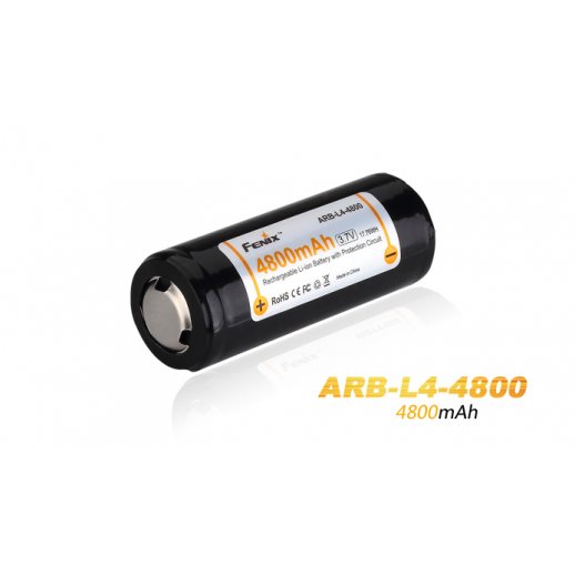 Fenix 26650 Li-ion Batteri - 4800mAh