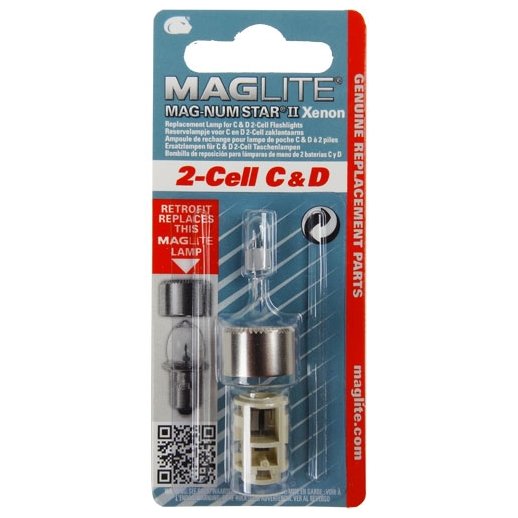Maglite Upgrade kit Xenon pære - 2-Cell