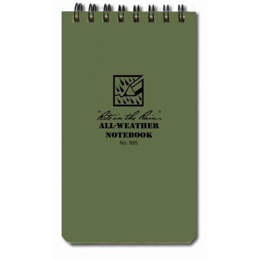 Rite In The Rain - Tactical Notebook - Brystlomme - Grøn