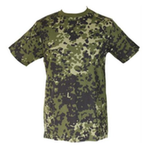 T-shirt i Dansk Camouflage M84