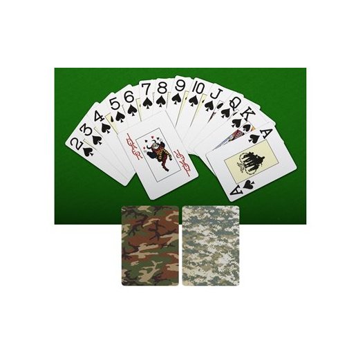 Camouflage spillekort