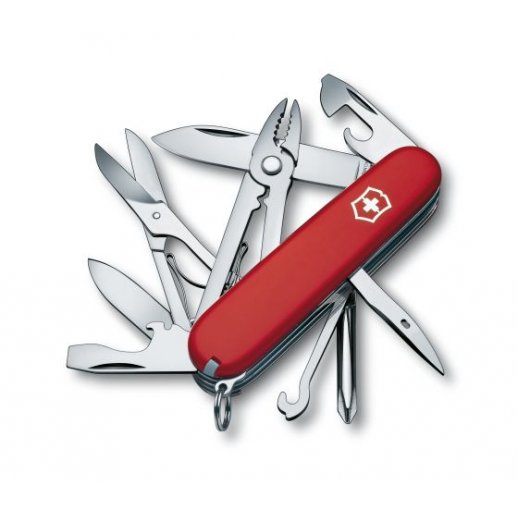 Victorinox lommekniv - Deluxe Tinker rød