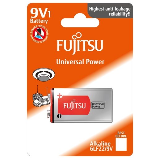 Fujitsu - 9V 6LF22 Batteri