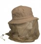 Letvægts Boonie Hat med Myggenet fra Mil-tec