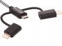 Sandberg 3i1 USB opladekabel