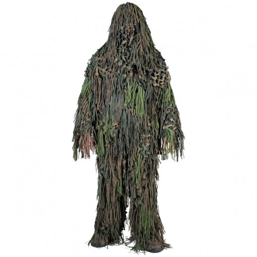 Ghillie Suit Jackal 3D camouflagesæt - Woodland