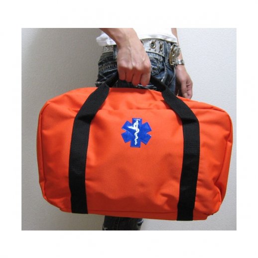 Orange førstehjælps taske