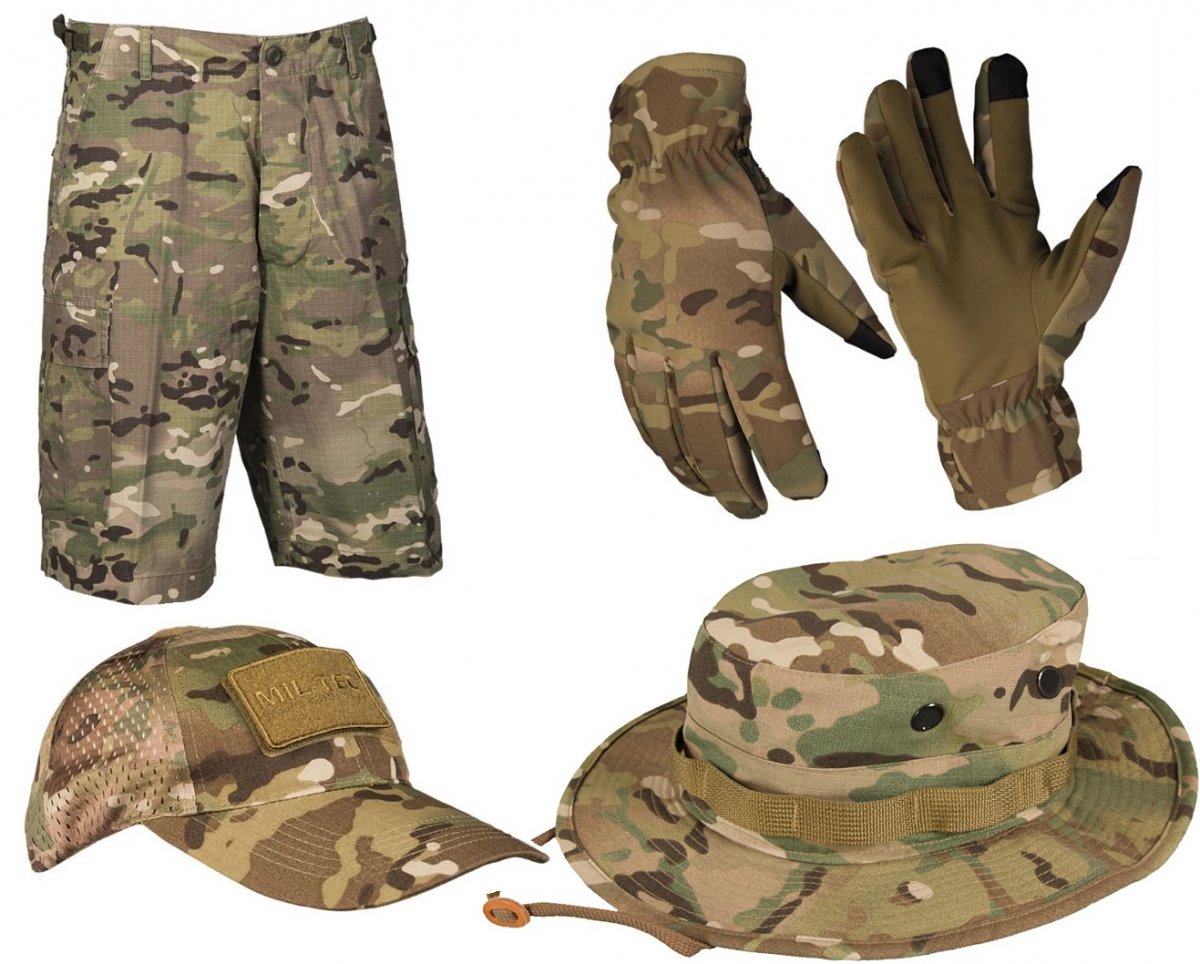 Multicam camouflage | MTS bukser, jakker & udstyr