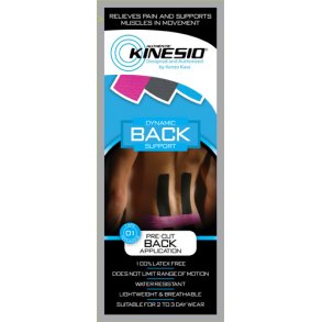 Kinesio precut tape - ryg