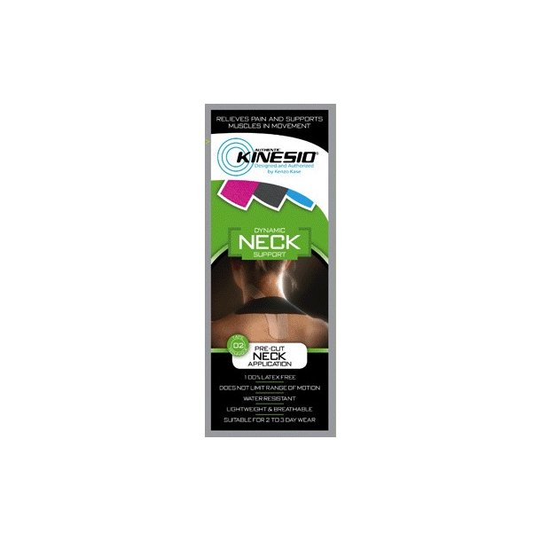 Kinesio precut tape - nakke