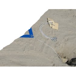 Sandkit til banemarkering i beachvolley