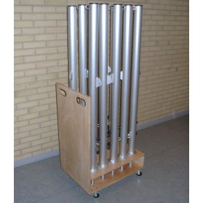 Vogn til kidsvolley stolper